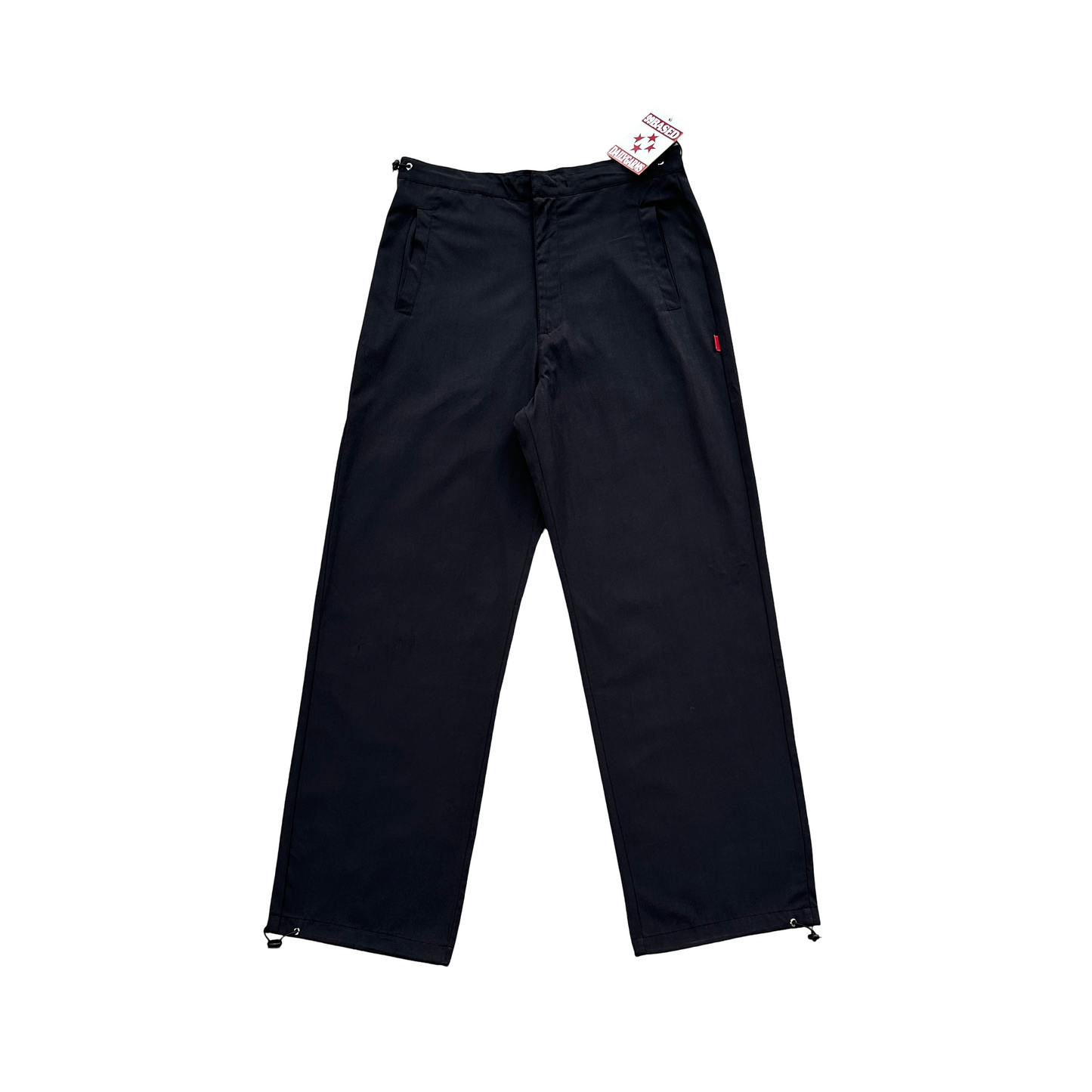 99Based Logo Tech Pants Black