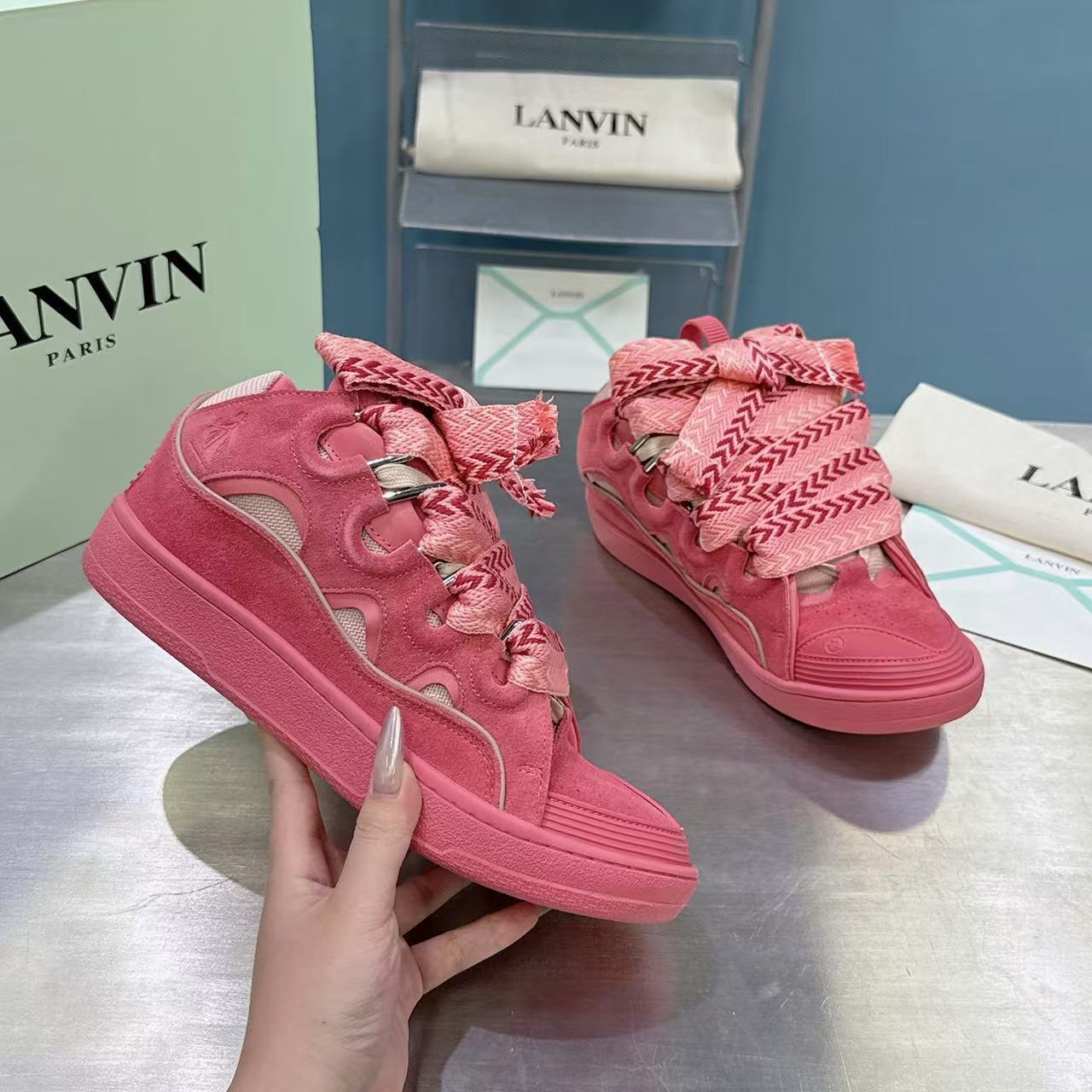 Lanvin Curb Dusty Rose