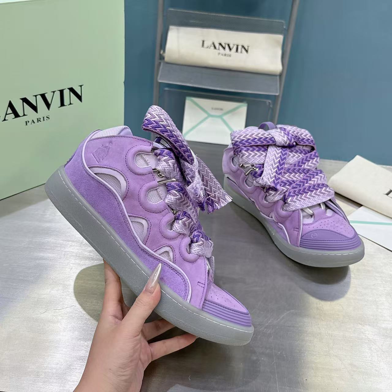 Lanvin Curb Lilac