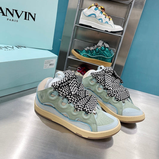 Lanvin Curb Mint/Blue