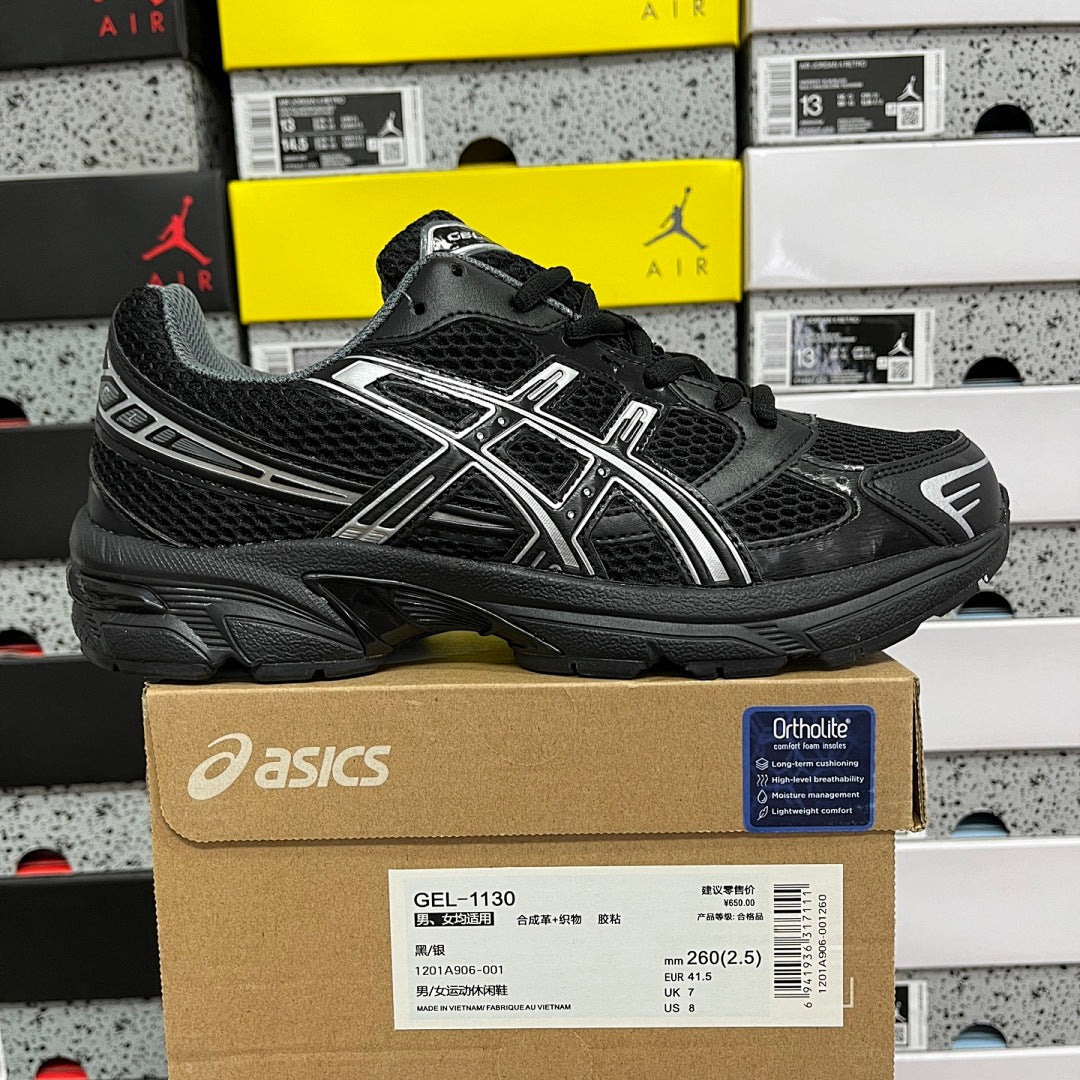 Asics Gel-1130 Black Pure Silver