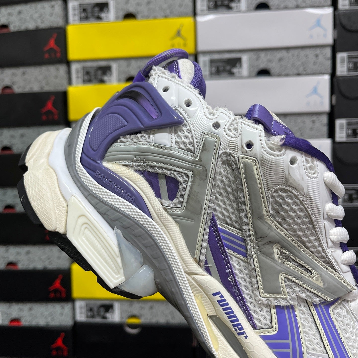 Balenciaga Runner 7.0 White Purple