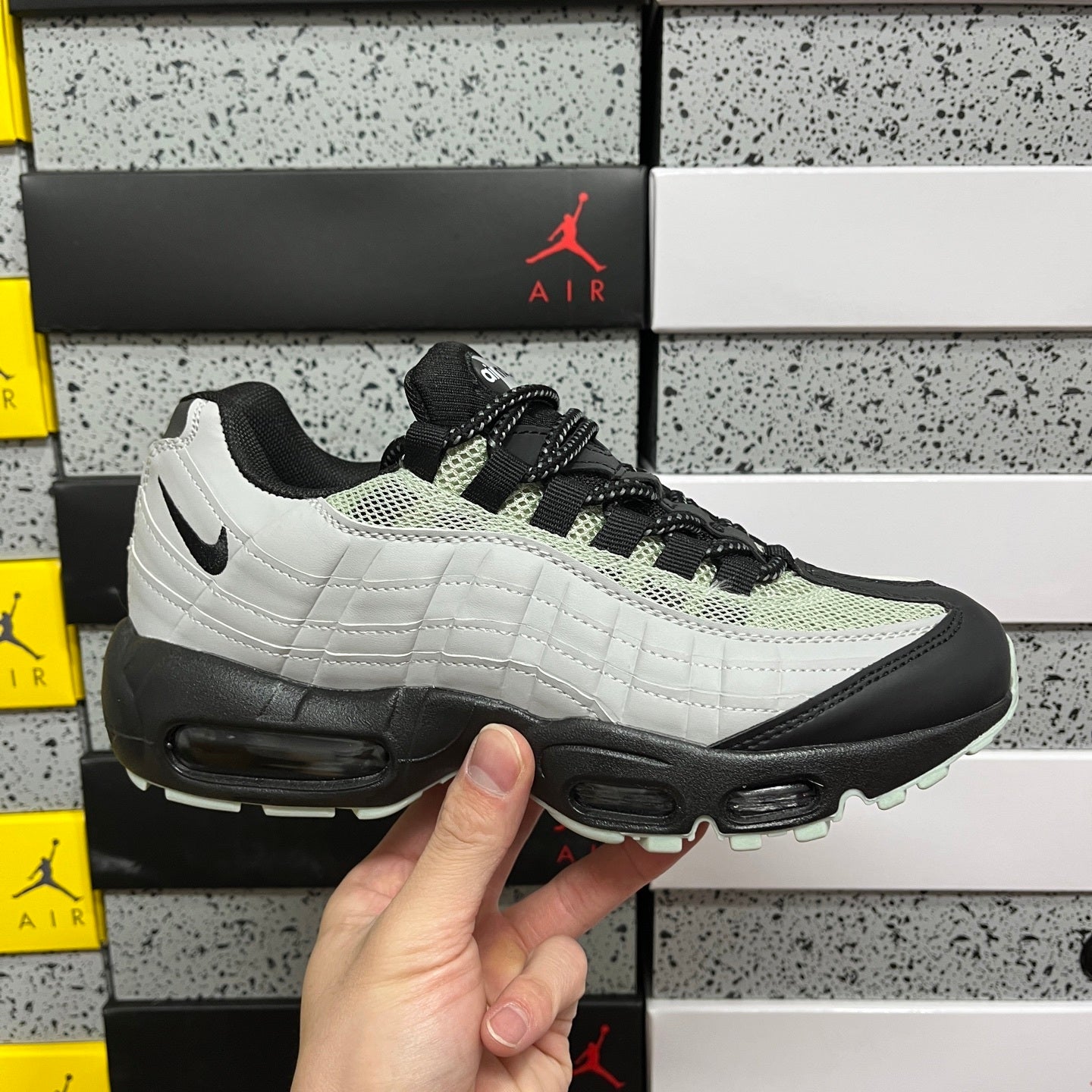 Nike Air Max 95 Grey Green Black