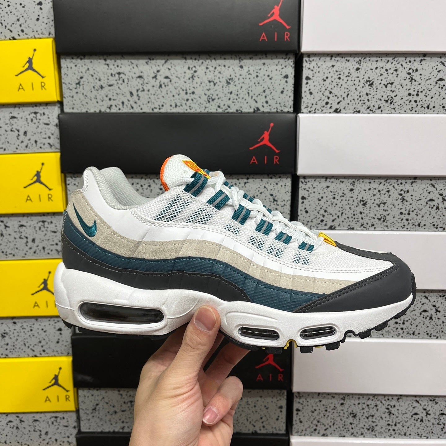 Nike Air Max 95 Pure Platinum Gorge Green