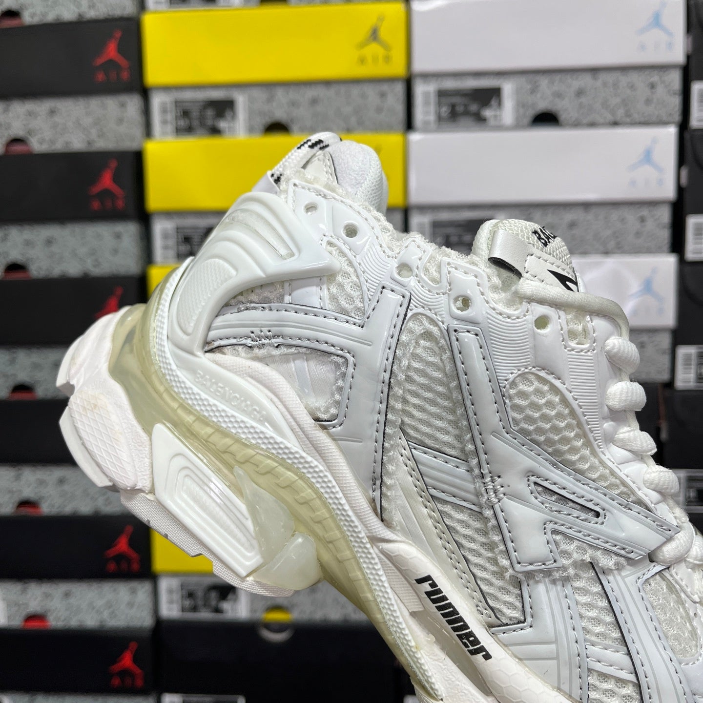 Balenciaga Runner 7.0 White Light Grey
