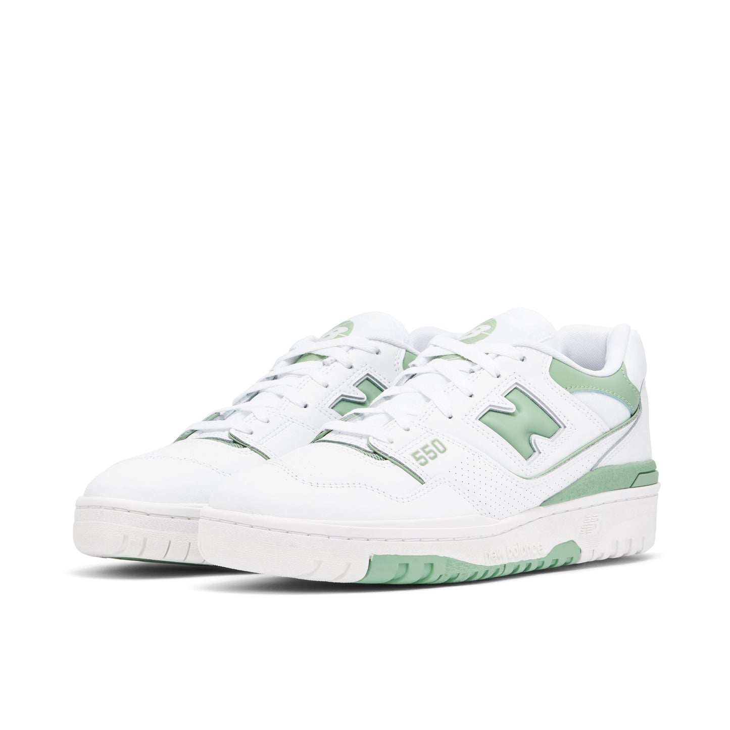 New Balance 550 White Mint Green
