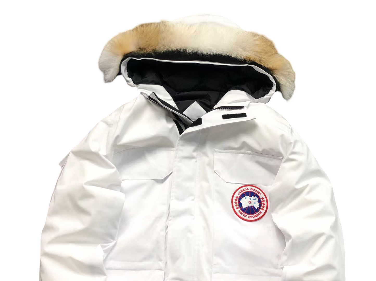 Canada Goose Expedition Heritage Parka White