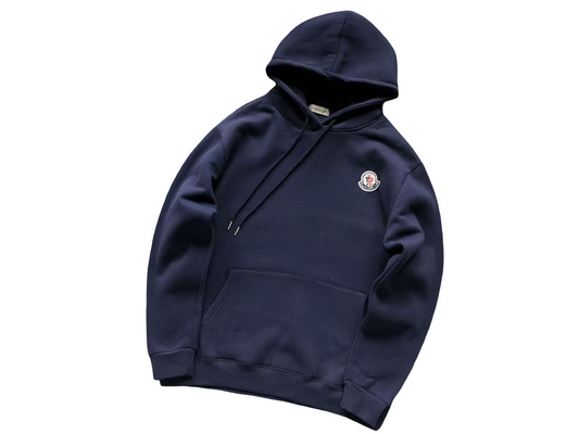Moncler Basic Hoodie Navy