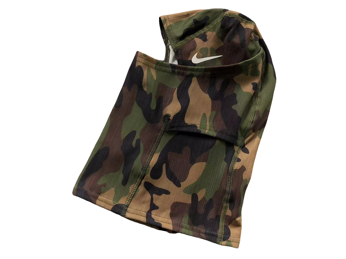 Nike Pro Hyperwarm Balaclava Camo Khaki