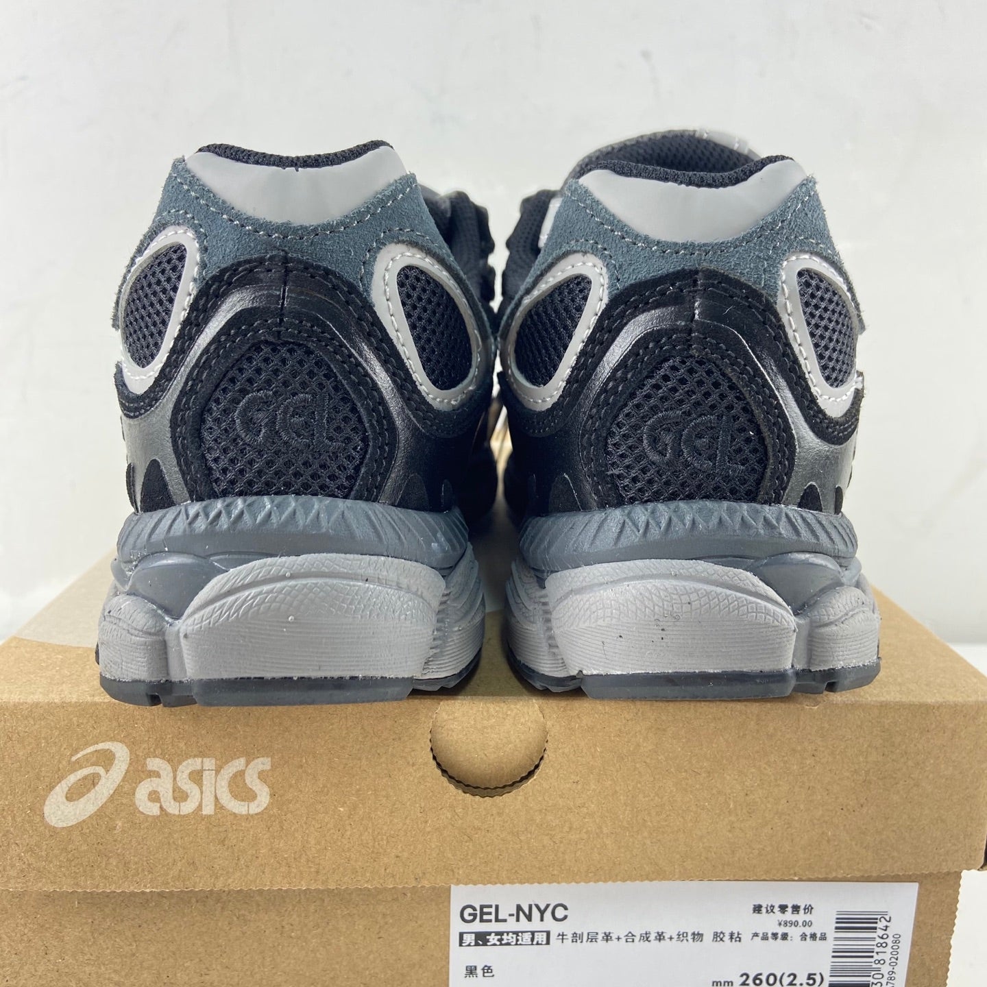 ASICS Gel-NYC Graphite Grey Black