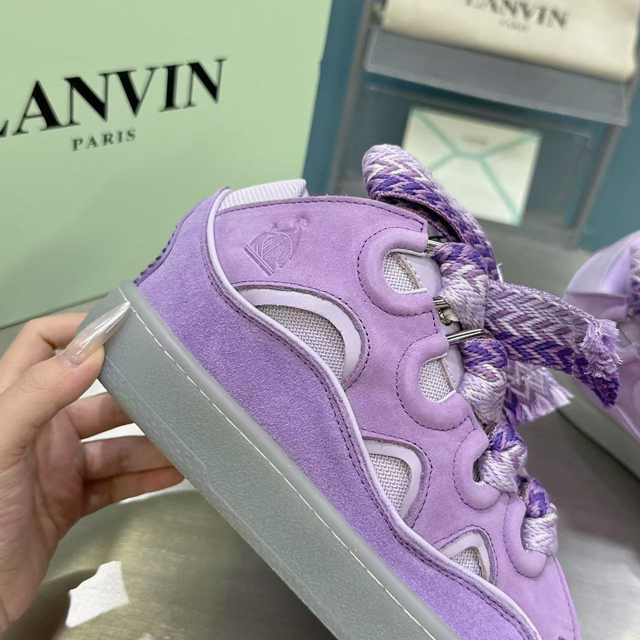 Lanvin Curb Lilac