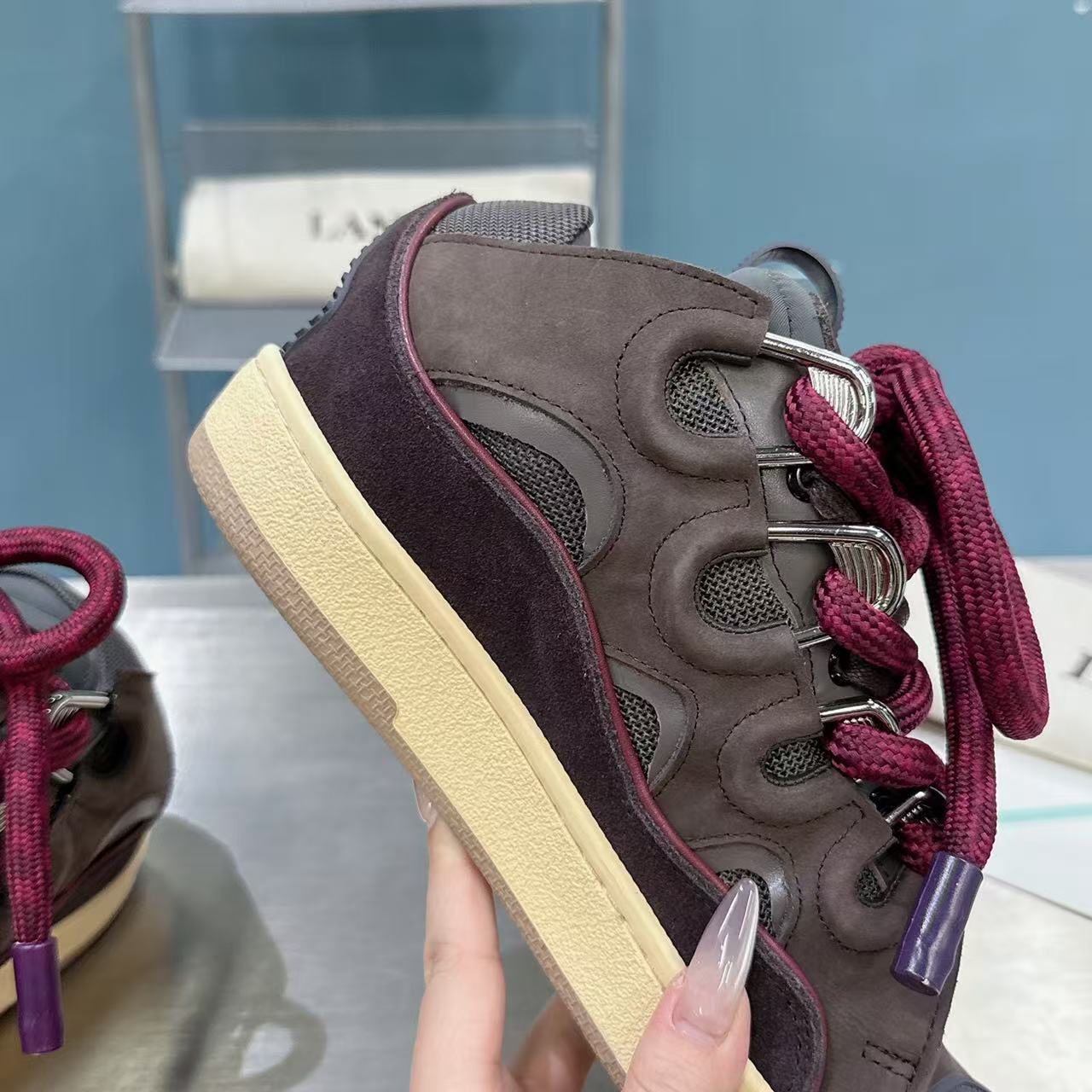 Lanvin Curb Rope Brown/Burgundy