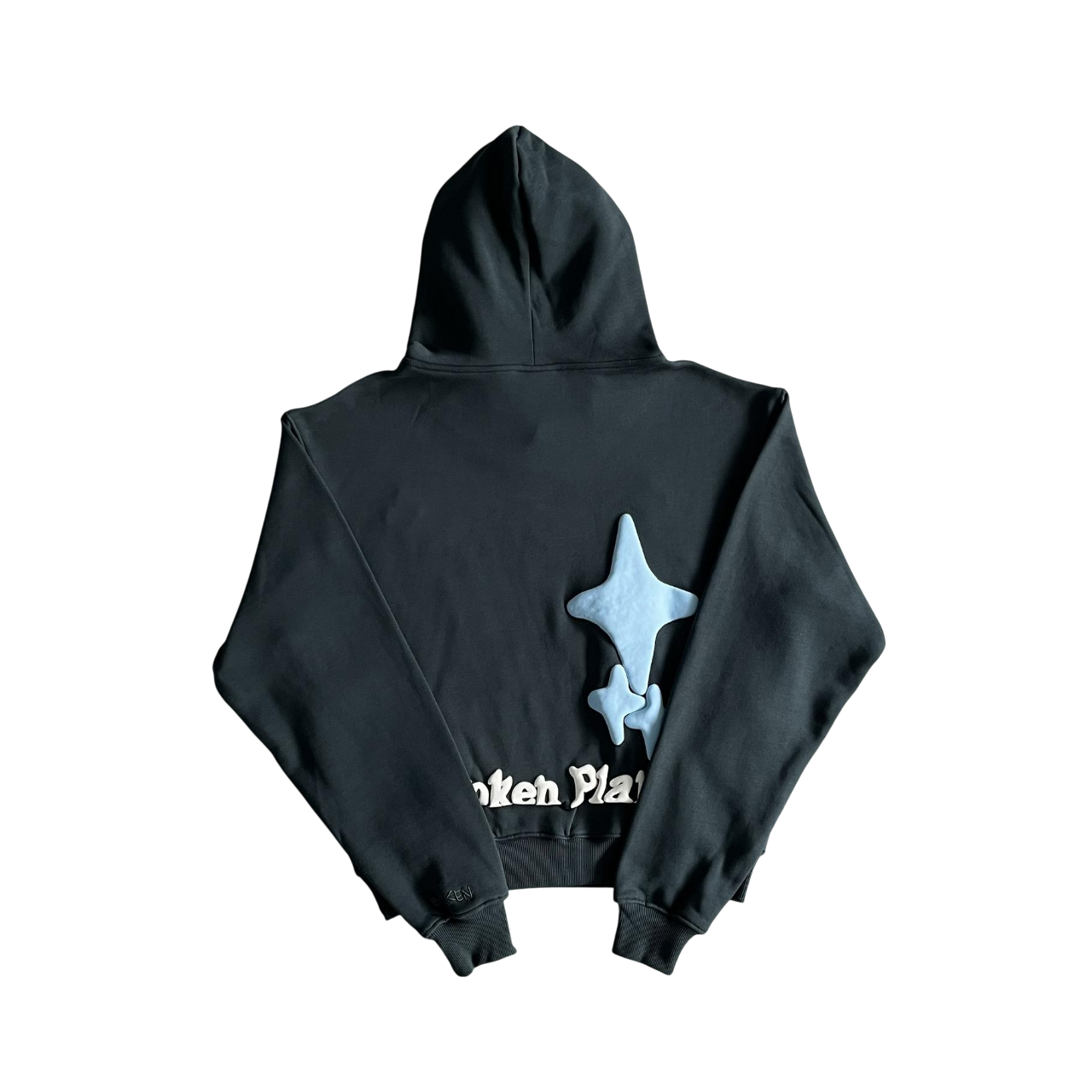 Broken Planet The Madness Never Ends Hoodie Blue