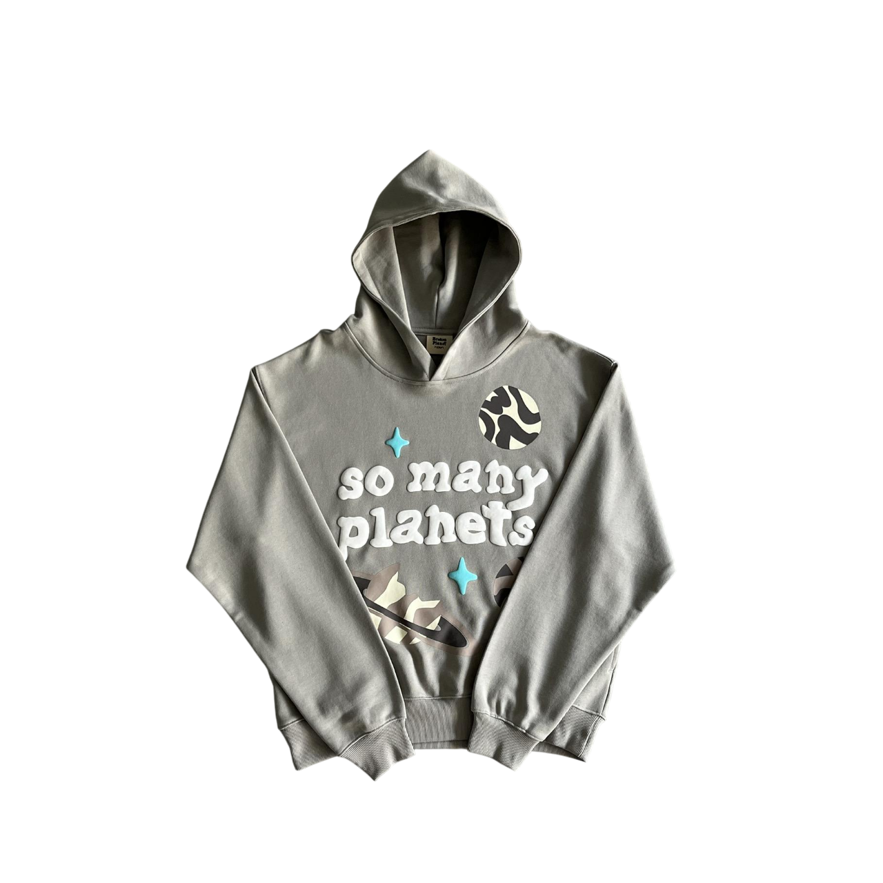 Broken Planet So Many Planets Hoodie Grey