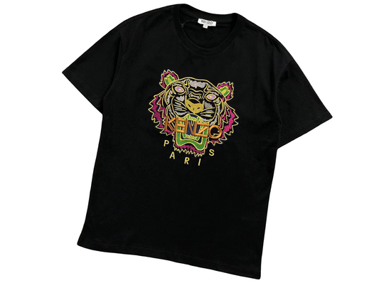 KENZO Tiger Tee Black/Green/Yellow