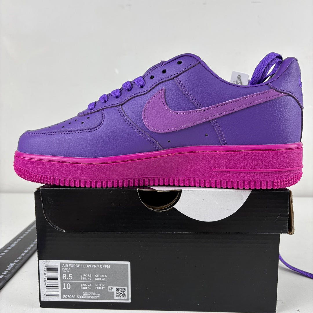Nike x CPFM Air Force 1 Low Purple