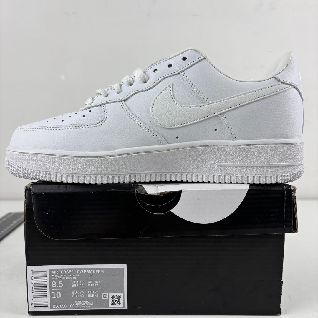 Nike x CPFM Air Force 1 Low Triple White