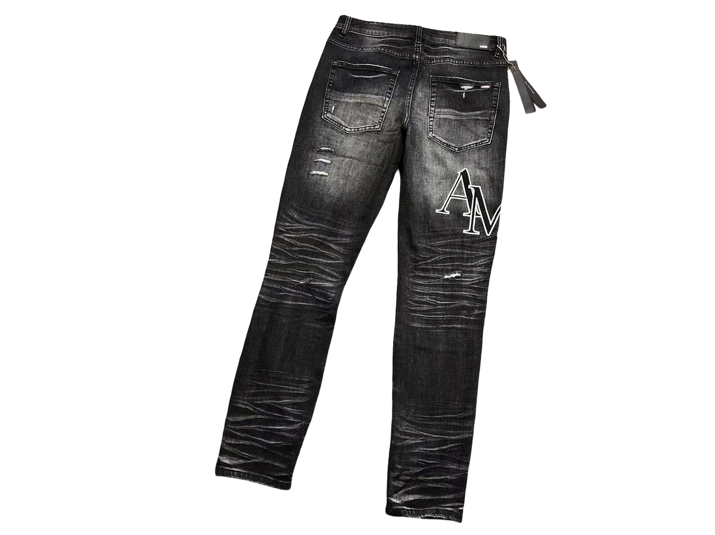 AMIRI Superimposed Denim Jeans Black