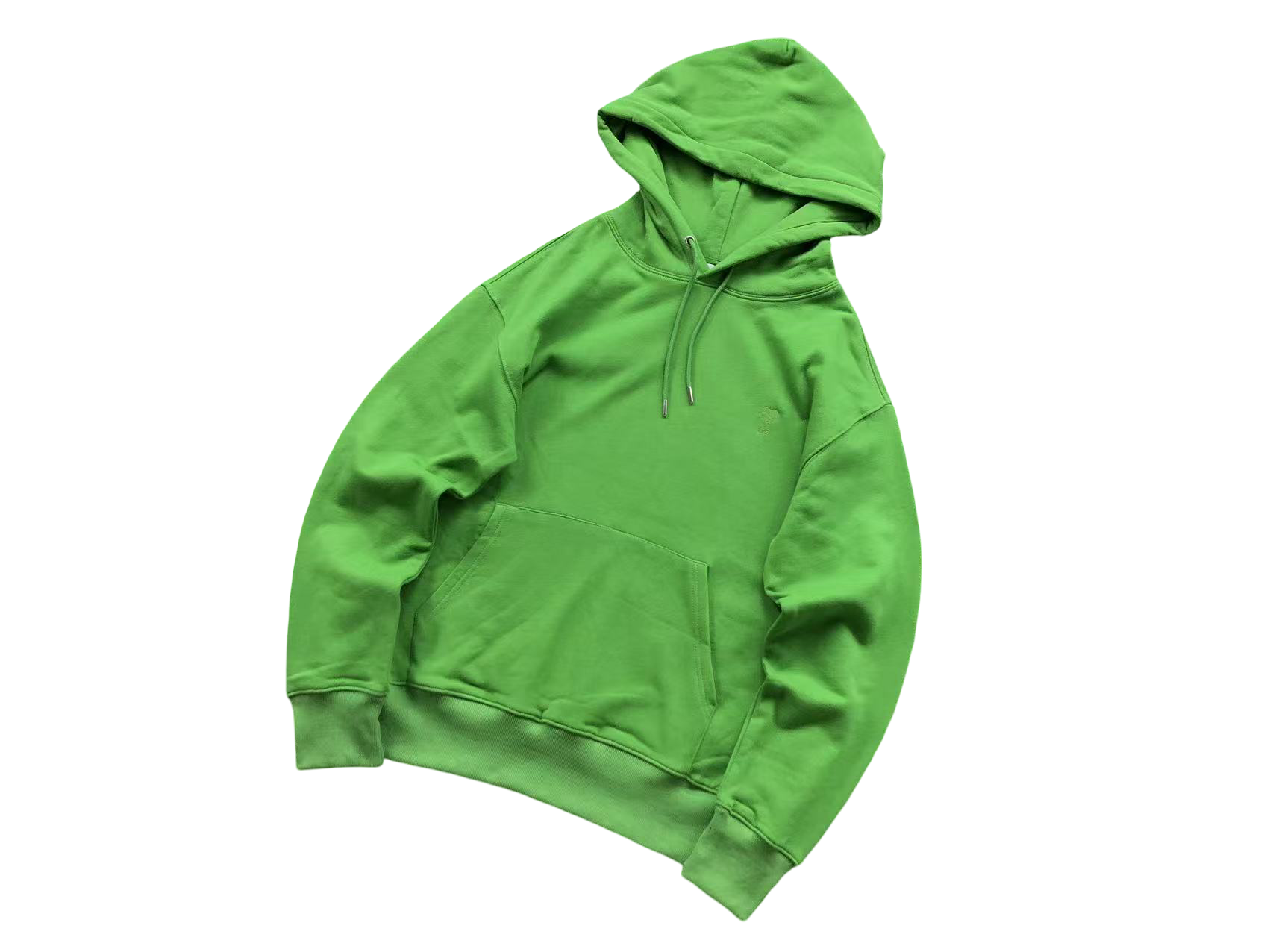 AMI Paris Classic Heart Hoodie Green
