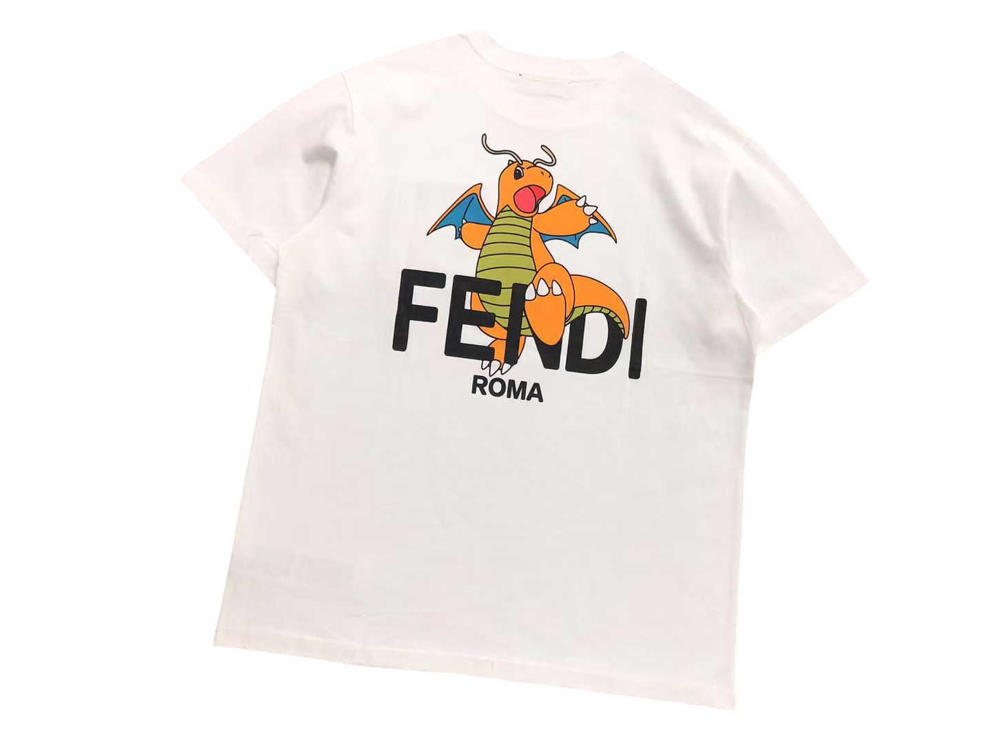 Fendi Dragonite Tee White