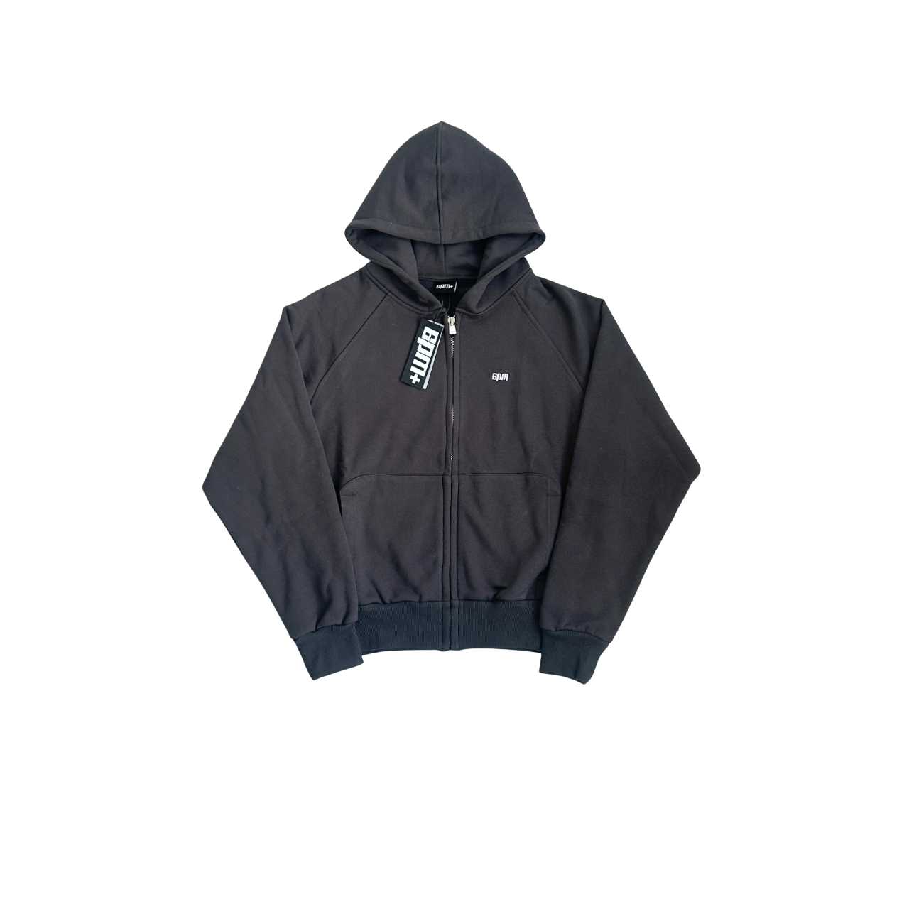 6PM Basic Zip Hoodie Anthrazit