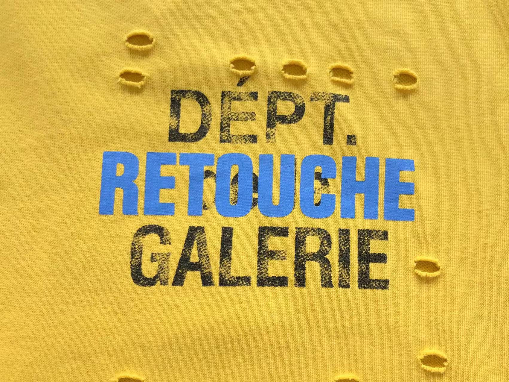 GALLERY DEPT. Retouche Tee Yellow