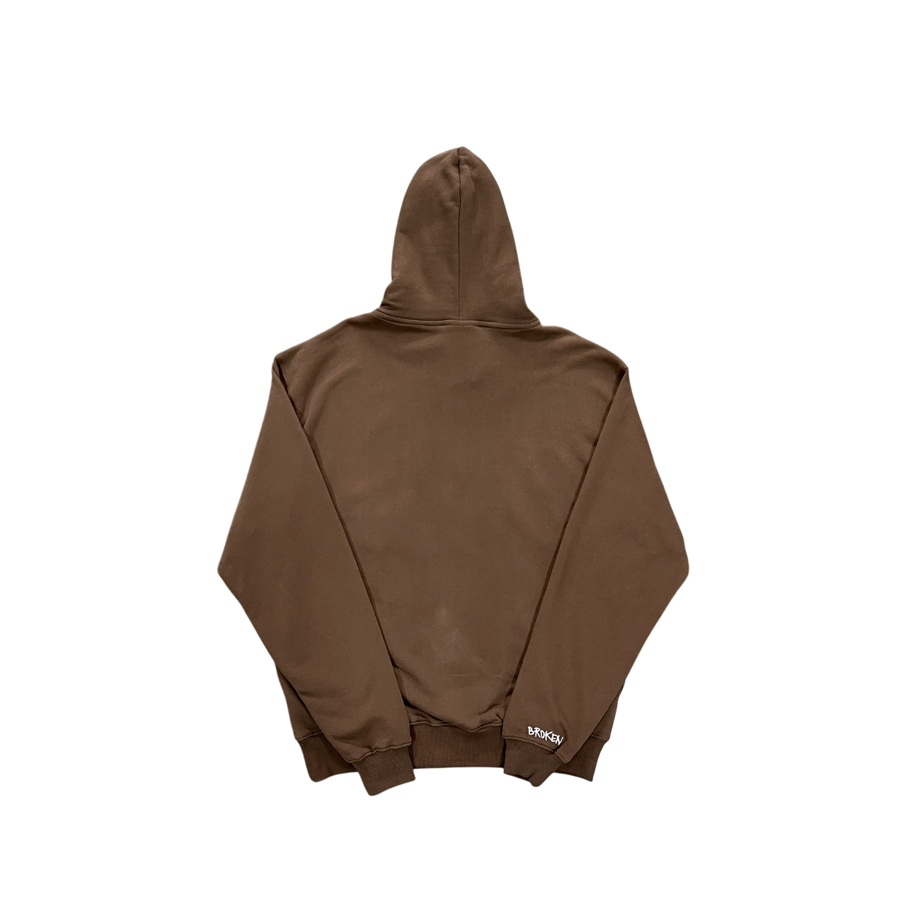 Broken Planet Out Of Sight Hoodie Brown