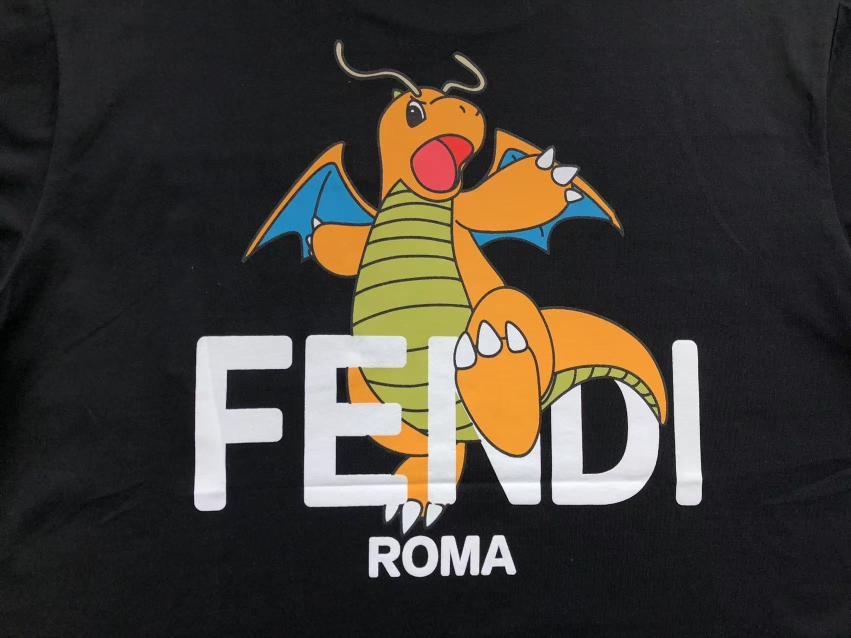 Fendi Dragonite Tee Black