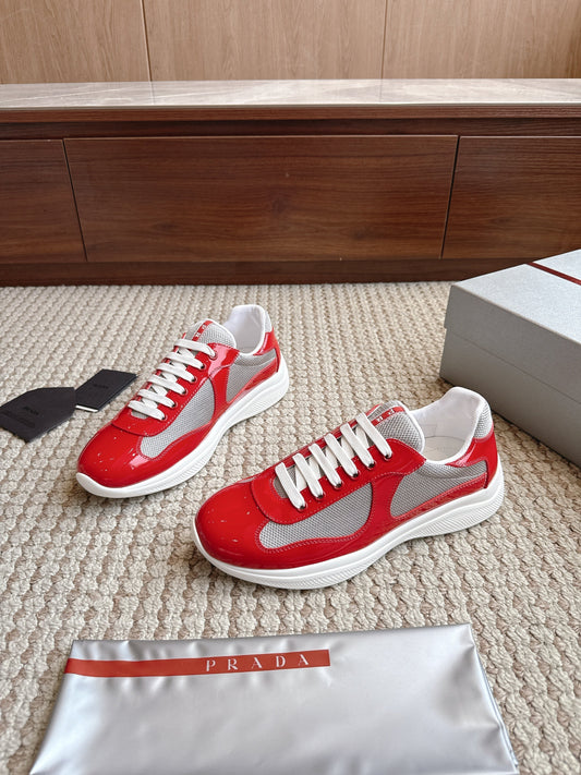 Prada America's Cup Red Grey