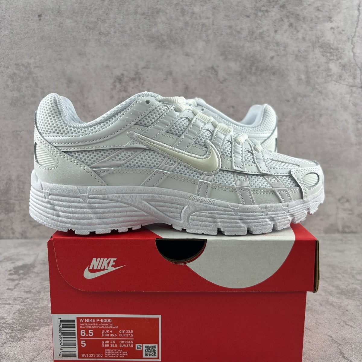 Nike P-6000 White Platinum
