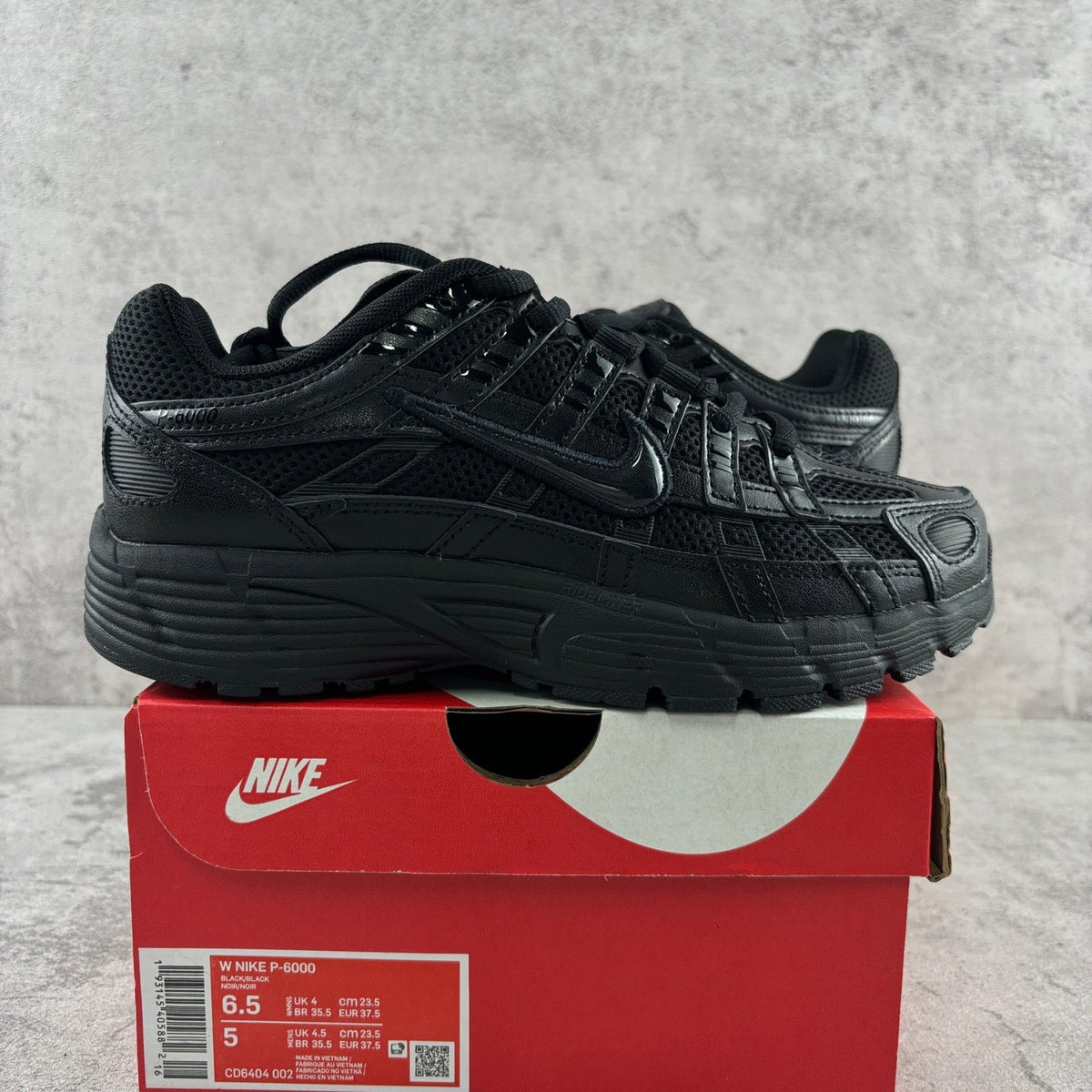 Nike P-6000 Triple Black