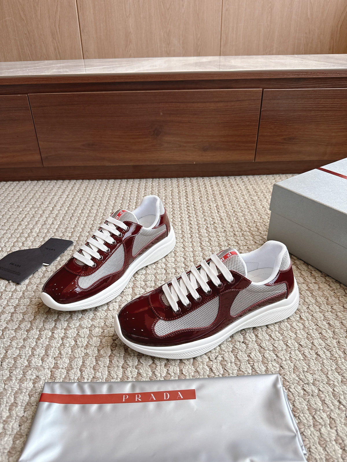 Prada America's Cup Burgundy