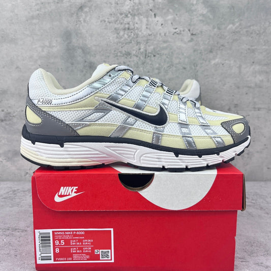 Nike P-6000 Coconut Milk Black