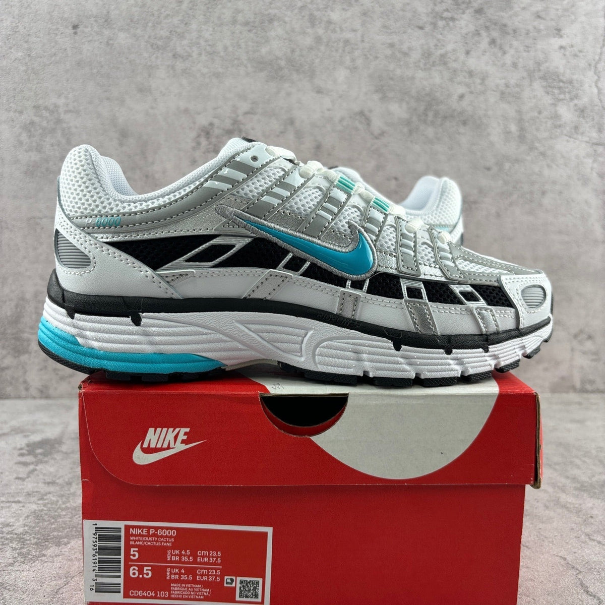 Nike P-6000 White Dusty Cactus