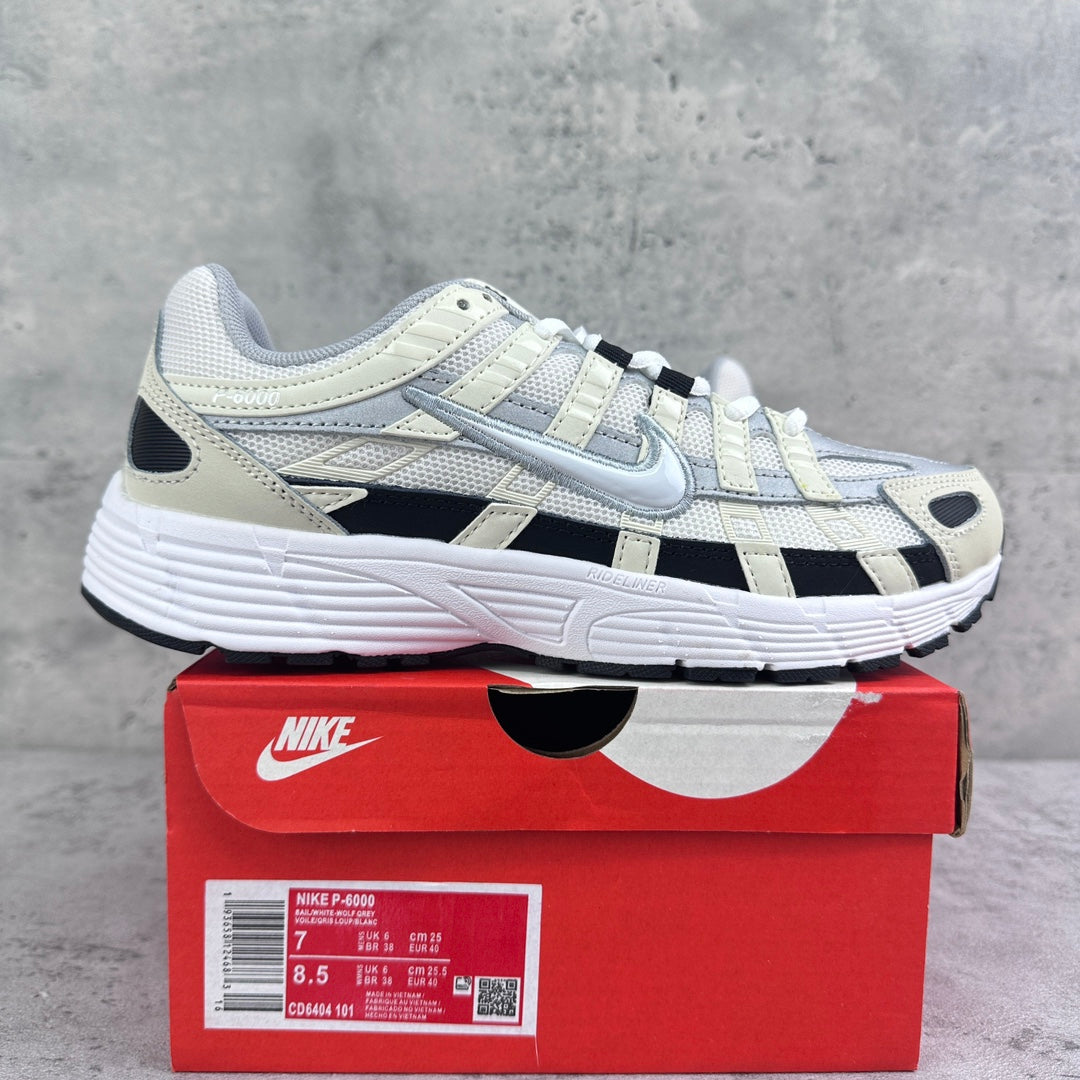 Nike P-6000 Sail White Wolf Grey