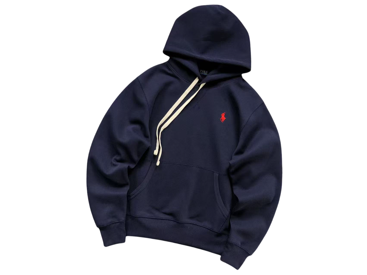 Ralph Lauren Classic Hoodie Navy/Red