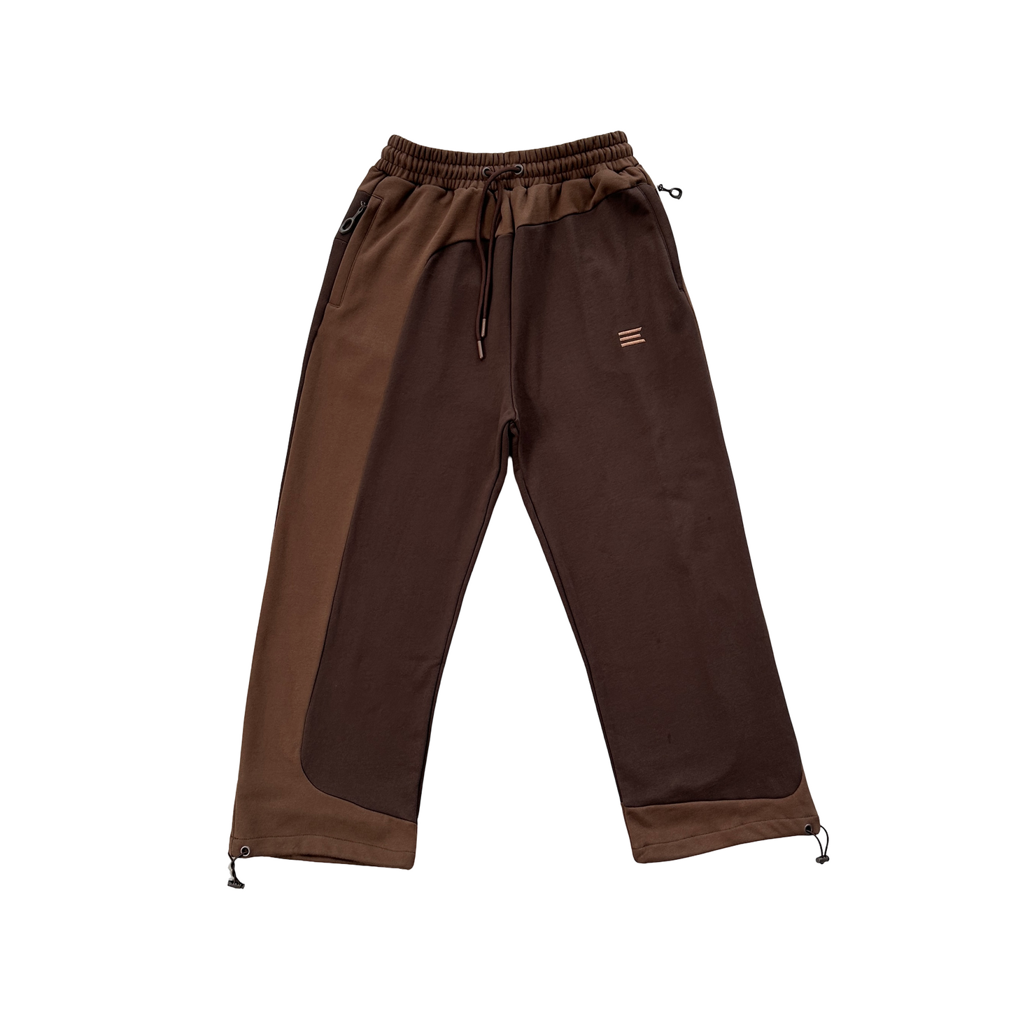 Kroen Patchwork Jogging Brown