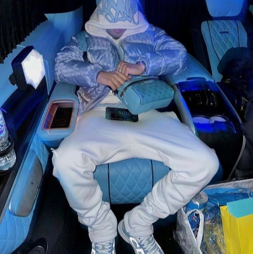 Syna World Tracksuit White/Blue EXCLUSIVITY 21DRIPZZ