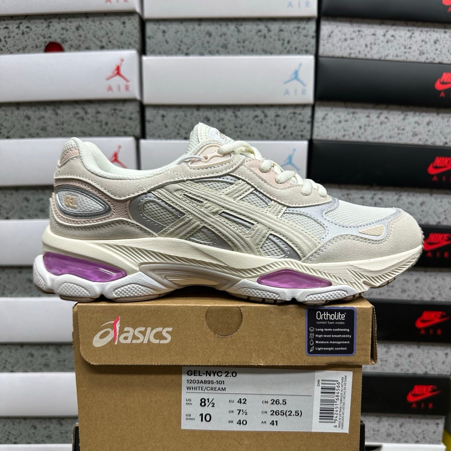 ASICS Gel-NYC 2.0 White Cream Purple