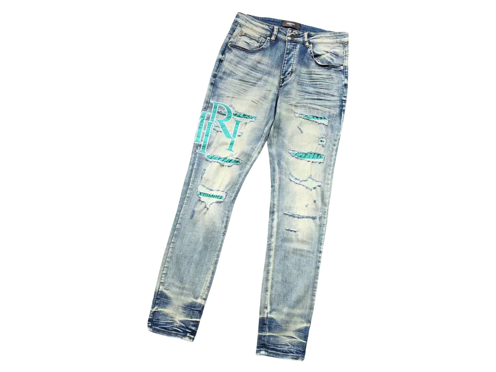 AMIRI Cyan Jeans Light Blue