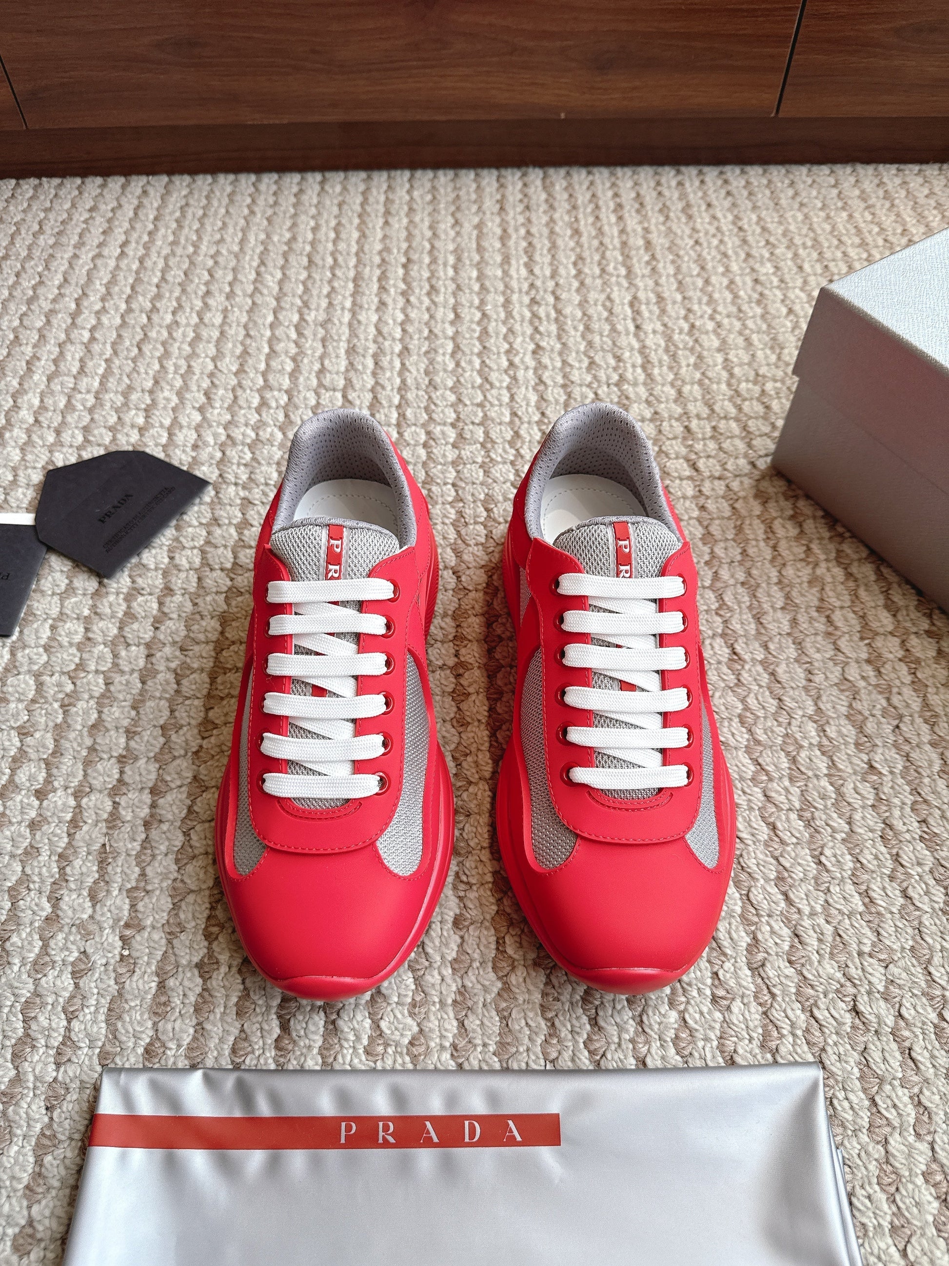 Prada America's Cup Cherry Grey