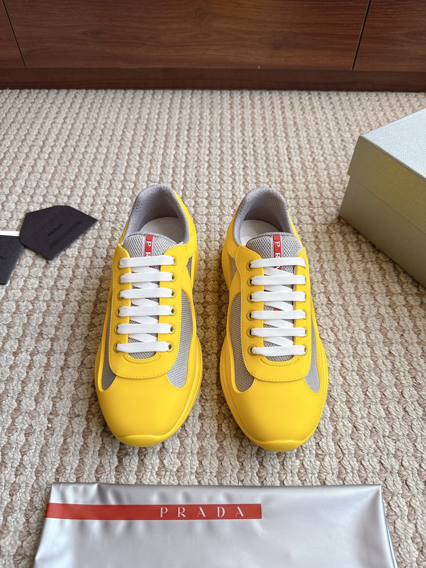 Prada America's Cup Yellow Grey