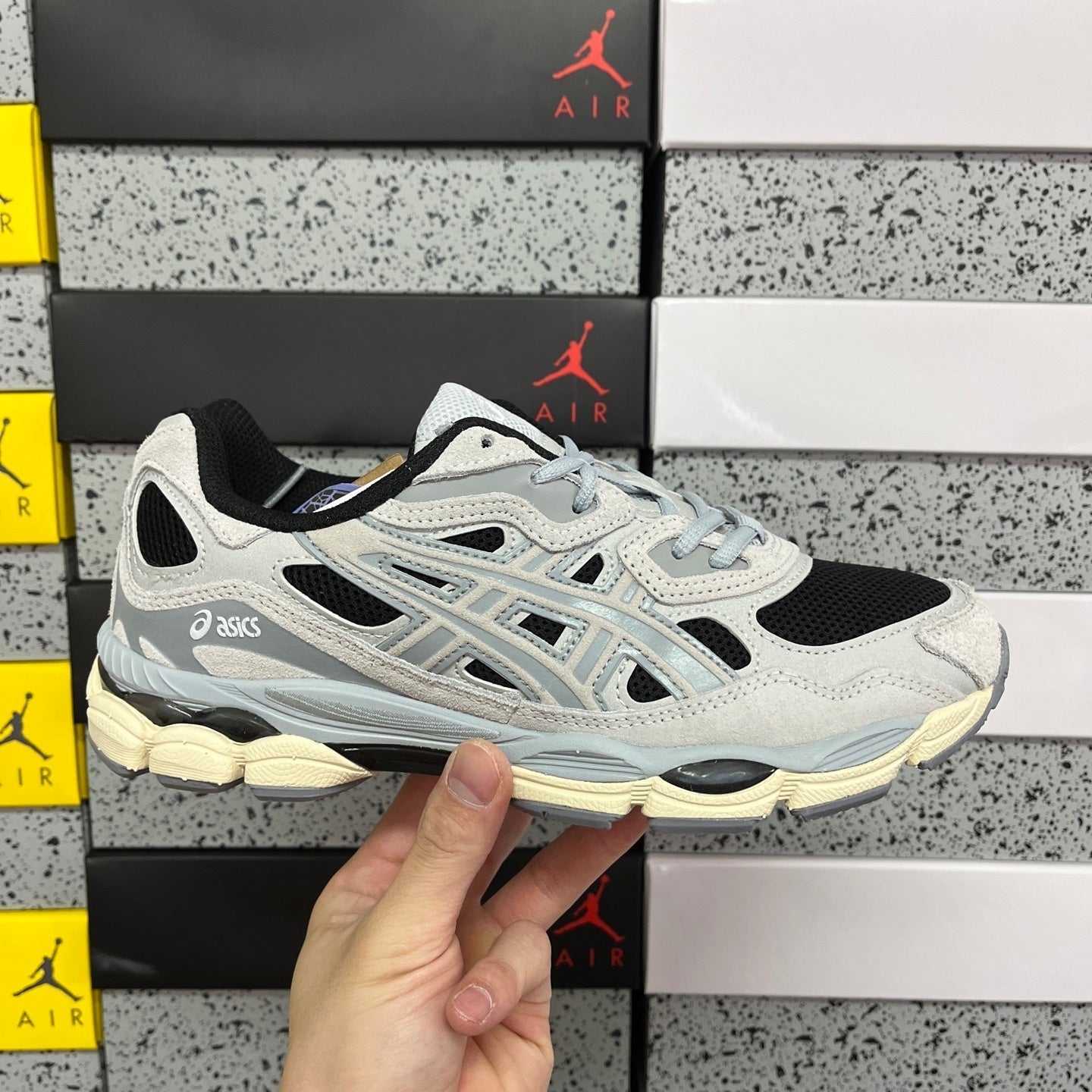 ASICS Gel-NYC Black Piedmont Grey