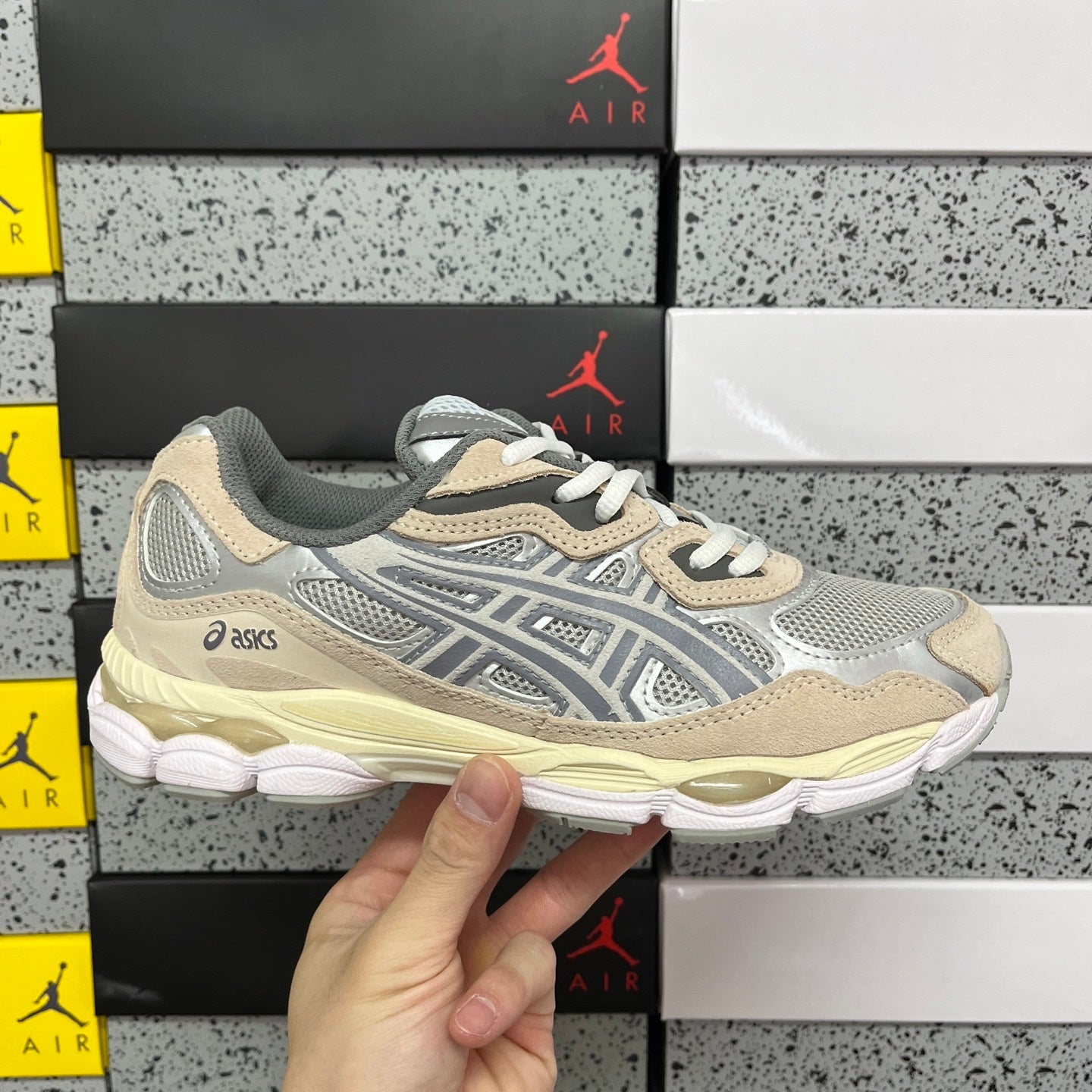 ASICS Gel-NYC Concrete Oatmeal