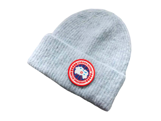 Canada Goose Pure Wool Beanie Blue