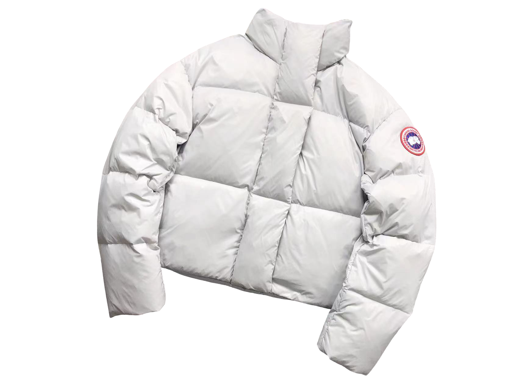 Canada Goose Cypress Cropped Down Jacket Grey
