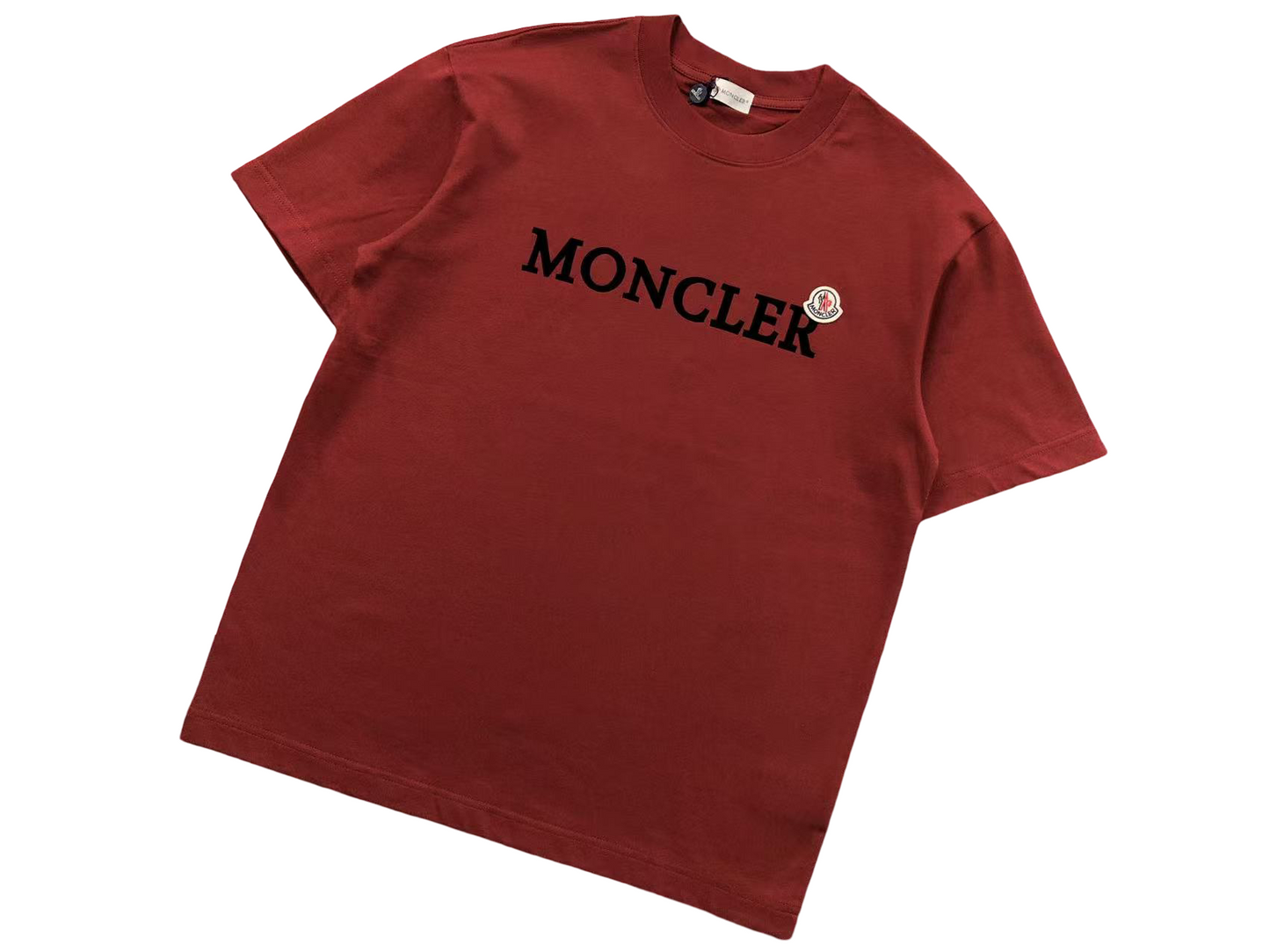 Moncler Logo Tee Red