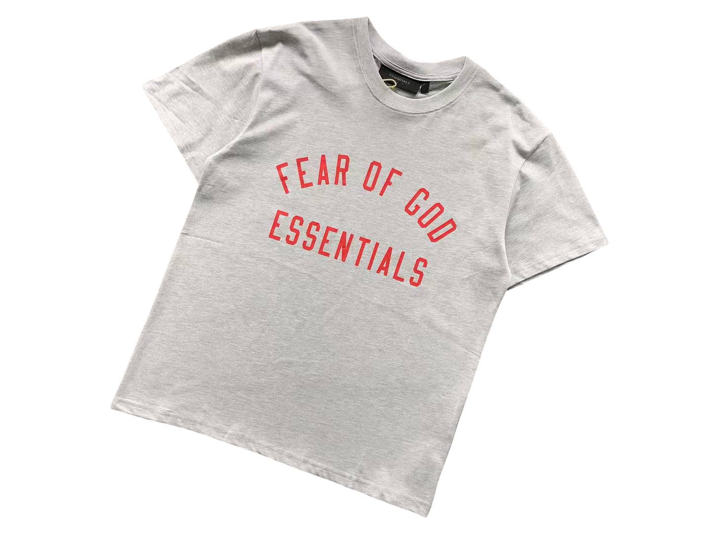 Fear Of God Essentials Circle Tee Grey