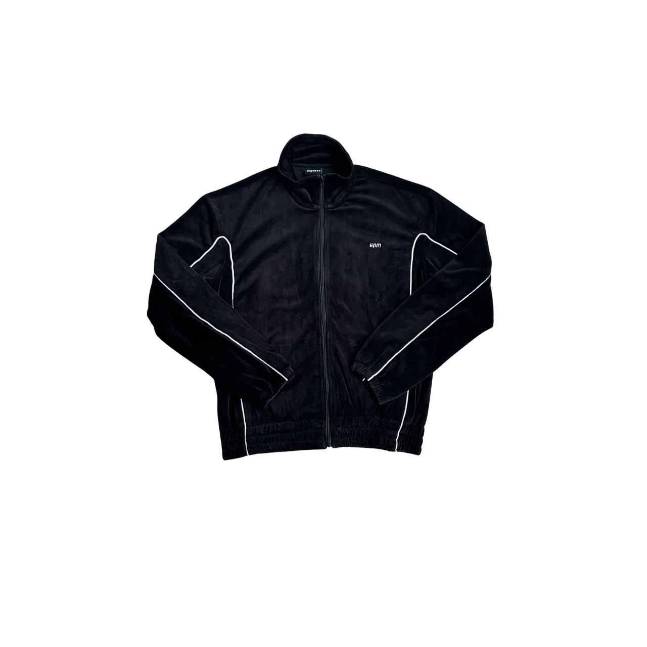 6PM Velvet Jacket Black