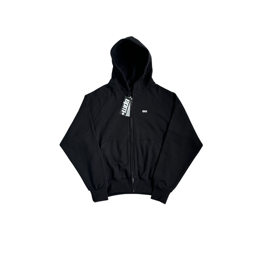 6PM Basic Zip Hoodie Black